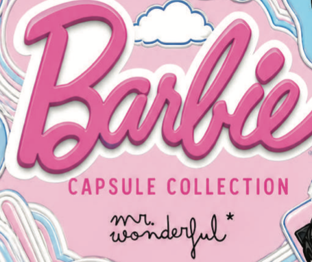 Logo Barbie by Mr Wonderful
