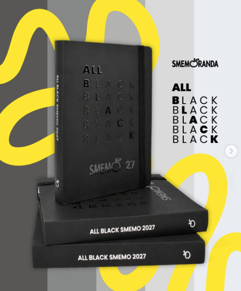 Smemoranda All-Black 2027